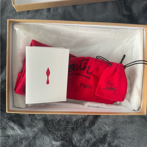 Christian Louboutin Black Patent Leather Heels - Picture 5 of 7